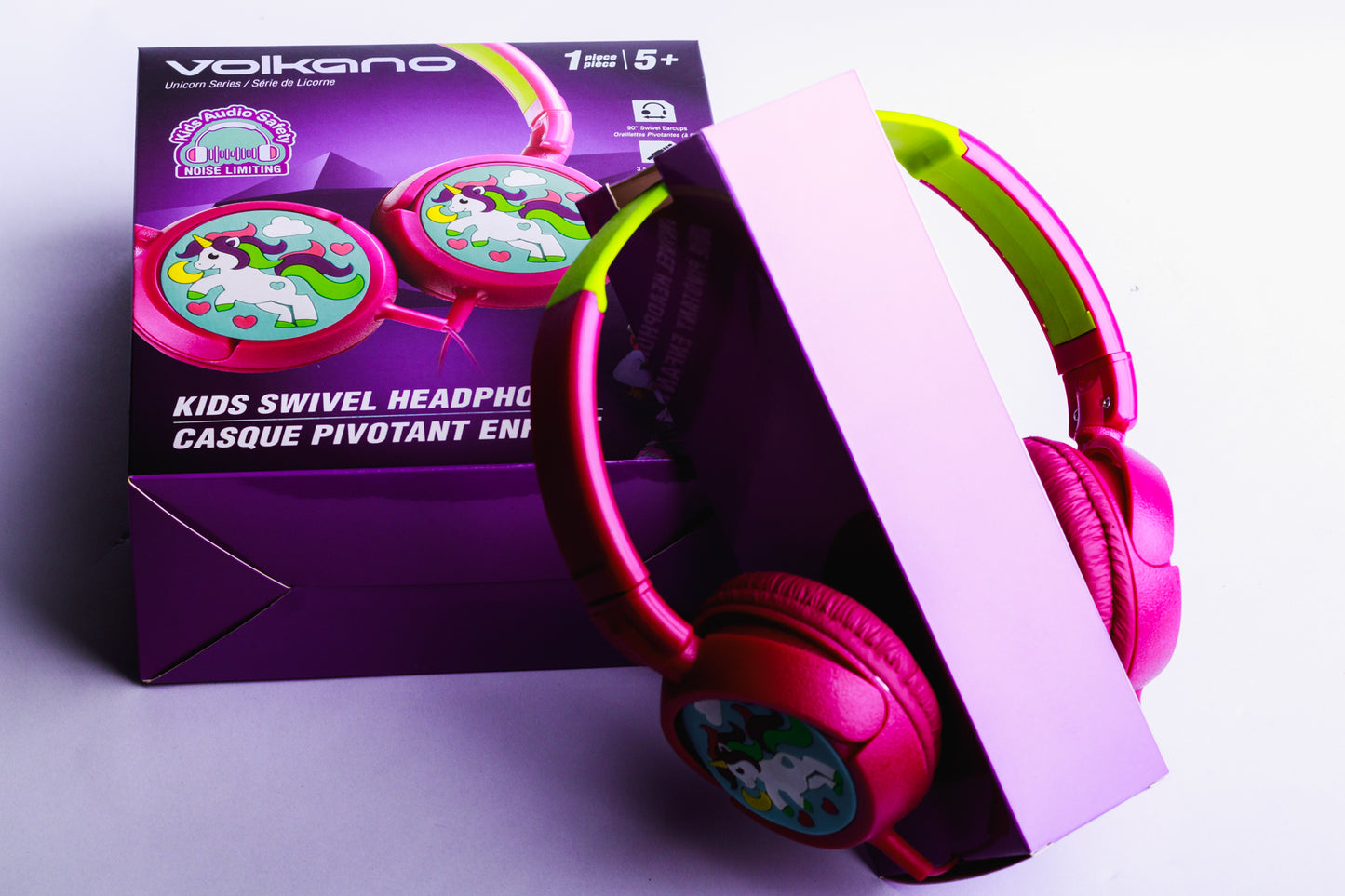 Volkano Kids Swivel Headphones Unicorn Series-Wired