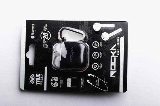 Rocka Free+Series TWS Earphones-White