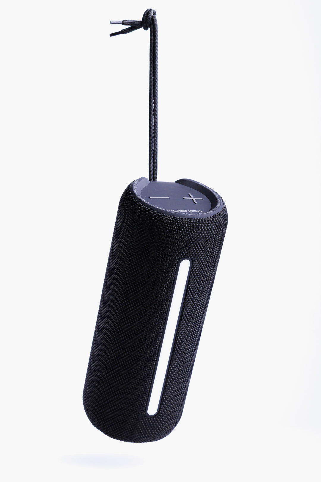 Volkano Rave Series Portable Bluetooth Speaker  - Black / Grey buttons