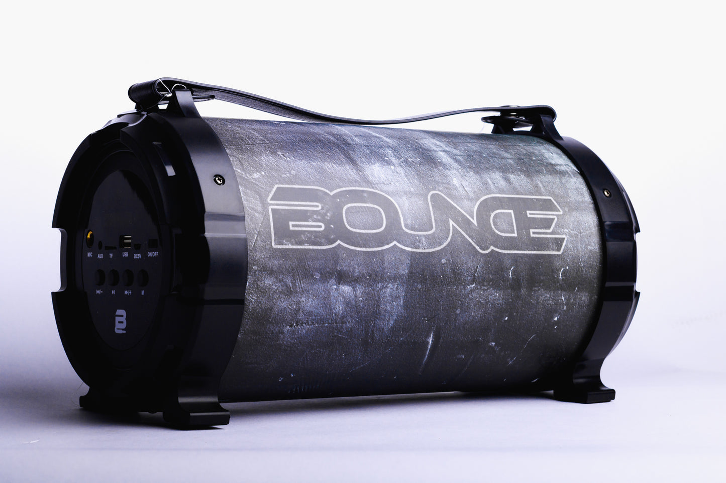 Bounce Crescendo Series BO-3307-BK Bluetooth Portable Speaker Stereo  (Black)