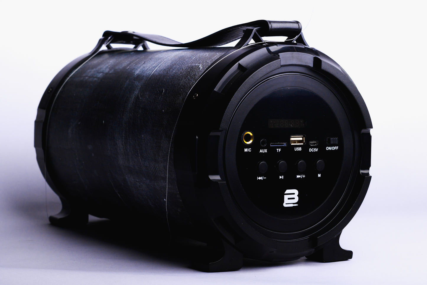 Bounce Crescendo Series BO-3307-BK Bluetooth Portable Speaker Stereo  (Black)