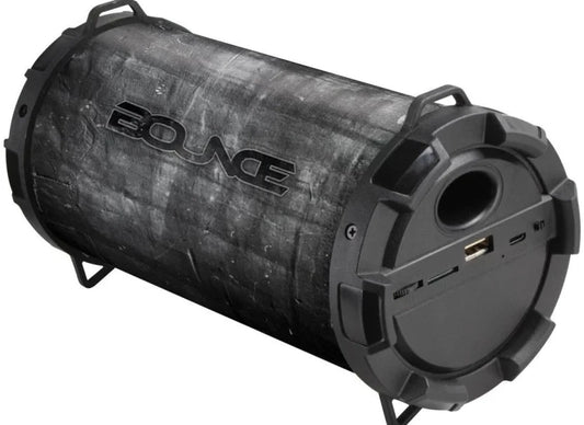 Bounce Crescendo Series BO-3307-BK Bluetooth Portable Speaker Stereo  (Black)
